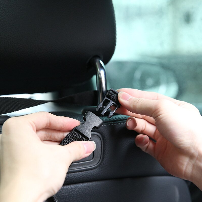 Car Seat Back Trash Holder Han - Seat Cleaner Fabric ulasan dan harga