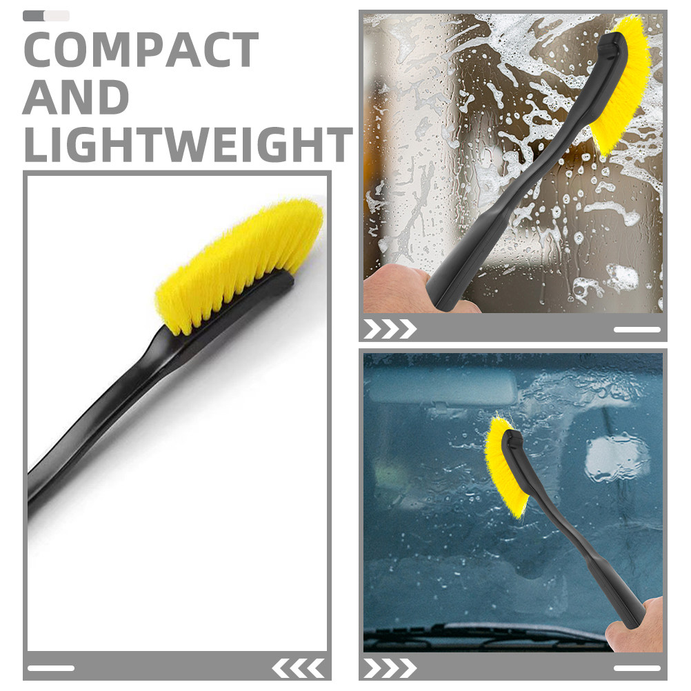 2Pcs Car Tire Brush Soft Brist - Dirt Brush Interior ulasan dan harga