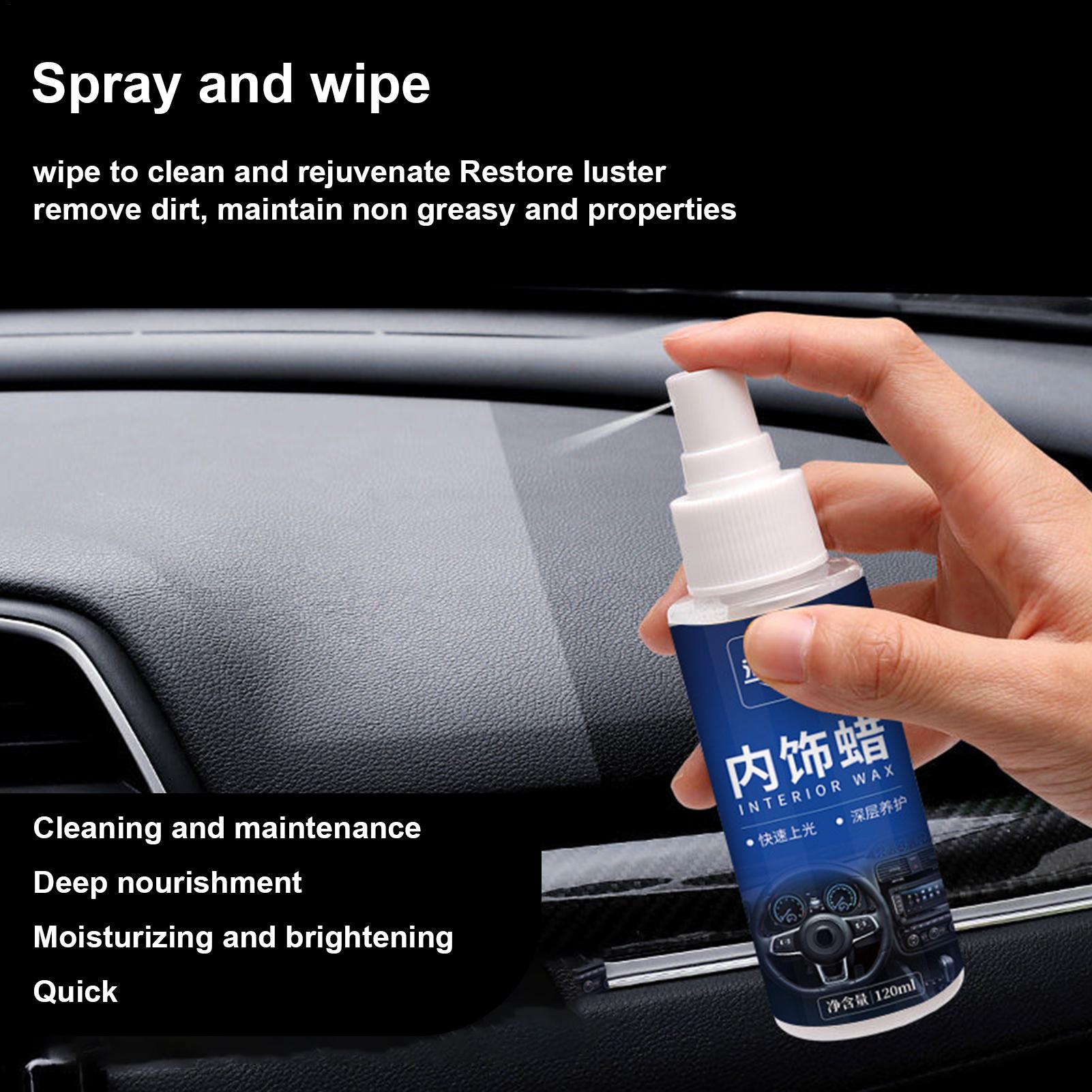 Car Cleaner 120ml Protectant W - Leather Cleaner Interior ulasan dan harga
